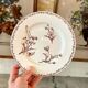 Dessert plate in Lunéville earthenware, Marguerite model.