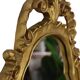 Mid-Century Crested Mirror – Classic Gold French Mirror 63 cm