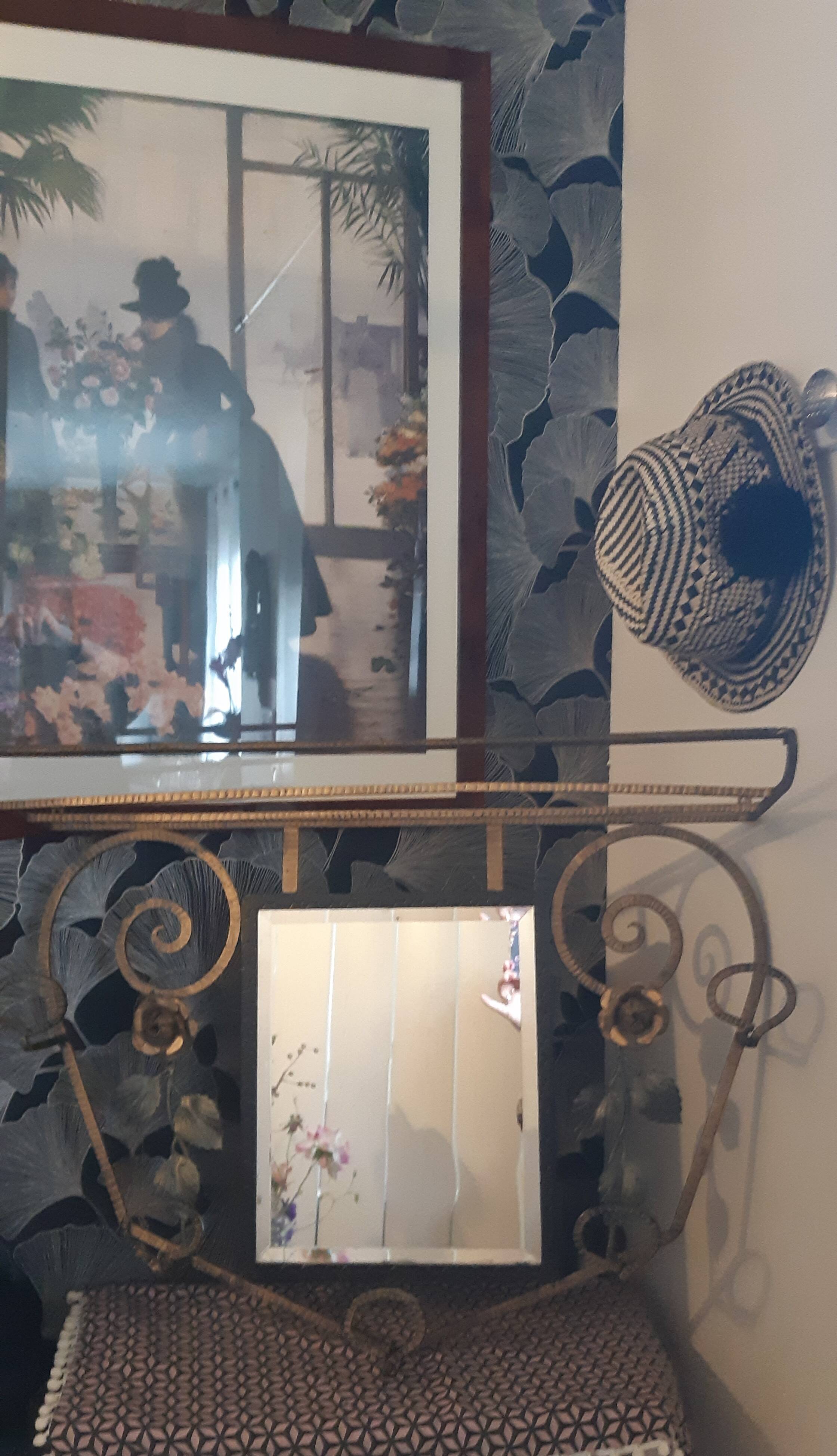 coat rack hat rack Art Nouveau