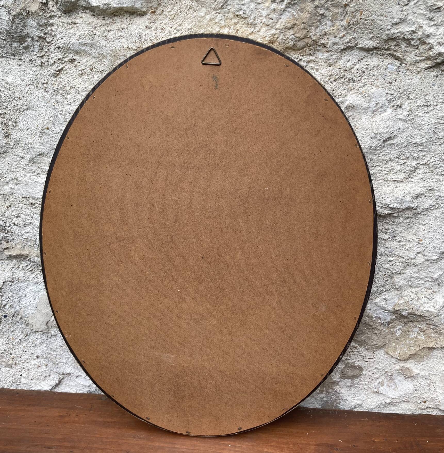 Miroir ancien doré