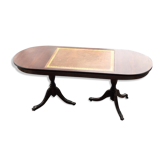 Table basse sur roulette