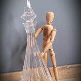 Pyramid crystal decanter