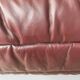Modern French Togo leather sofa