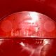 Vintage tam Tam red plastic stool