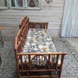 Rattan sofa