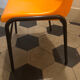 Lot de chaises vintage 70 , marque Aigfa