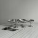 6 Letang Remy stainless steel footed cups