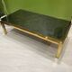 1970s eglomisé glass coffee table