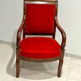 Restoration period armchair with cross