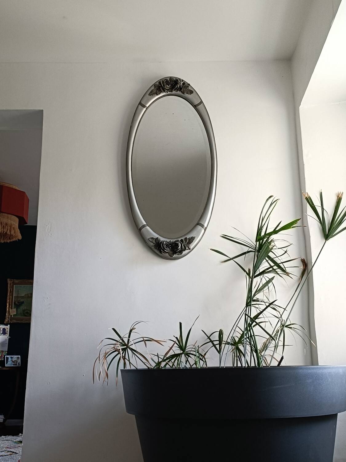 Grand miroir Art Déco 1930