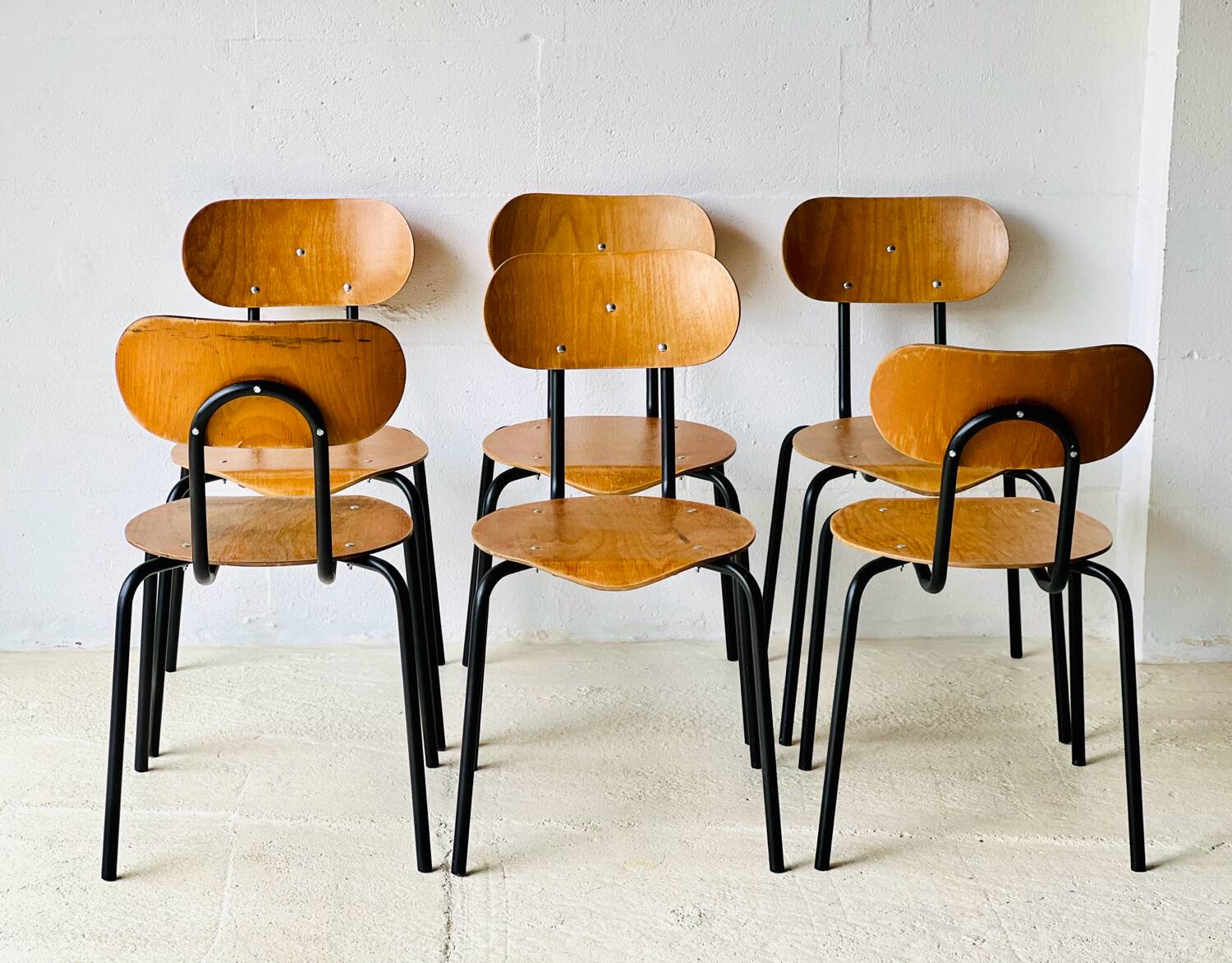 School Chairs by Kovona, set of 6