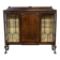 Vitrine Anglaise Chippendale 3 portes début XXème en acajou