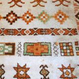 Vintage carpet belgian savonnerie 192cm x 265cm