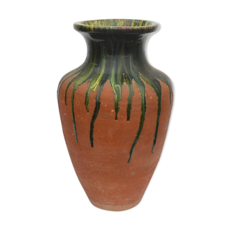 Large terracotta vase