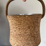 Vintage 60s design cork ice cube tray