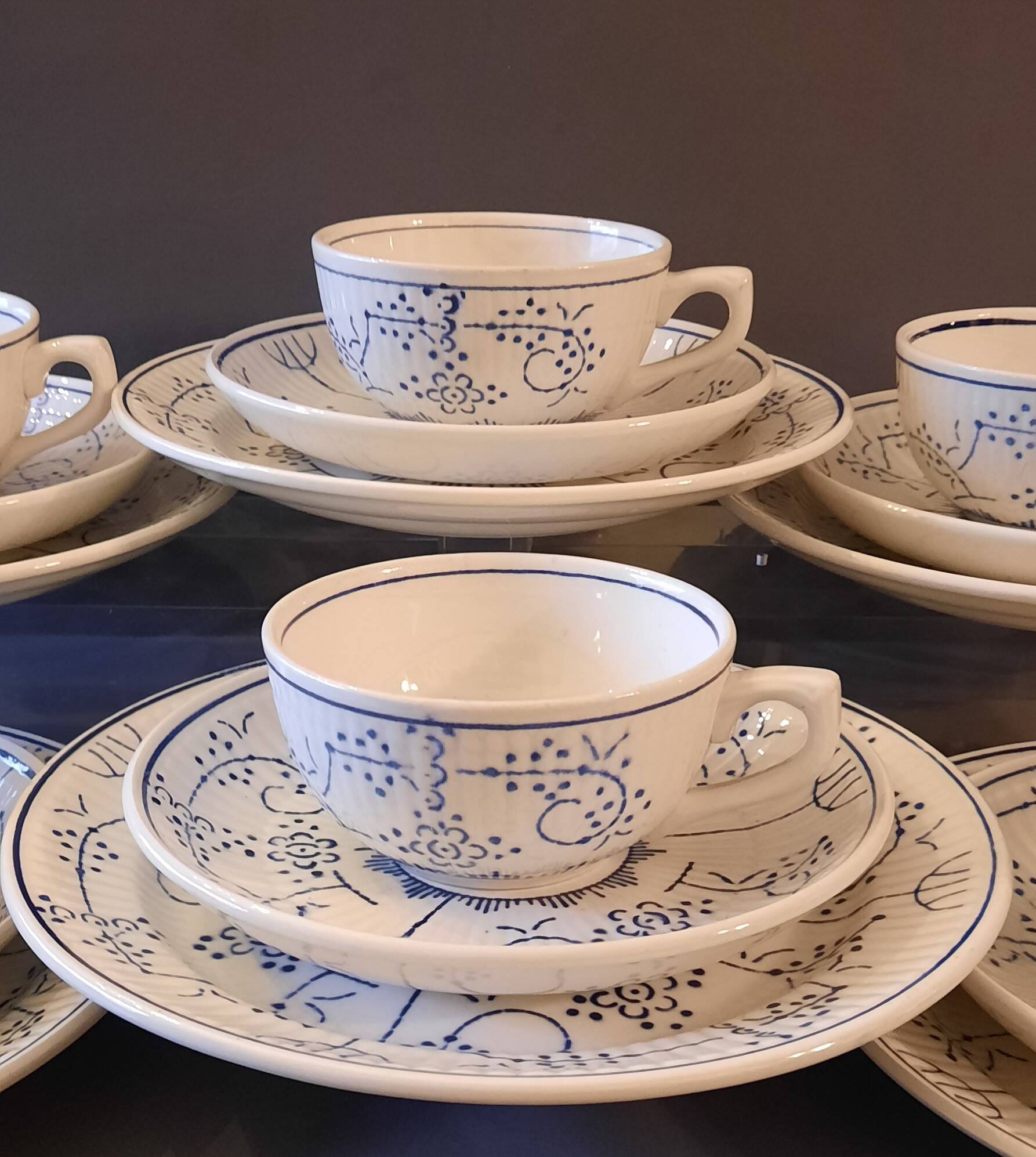 Boch Copenhague Service Thé / Café 6 personnes