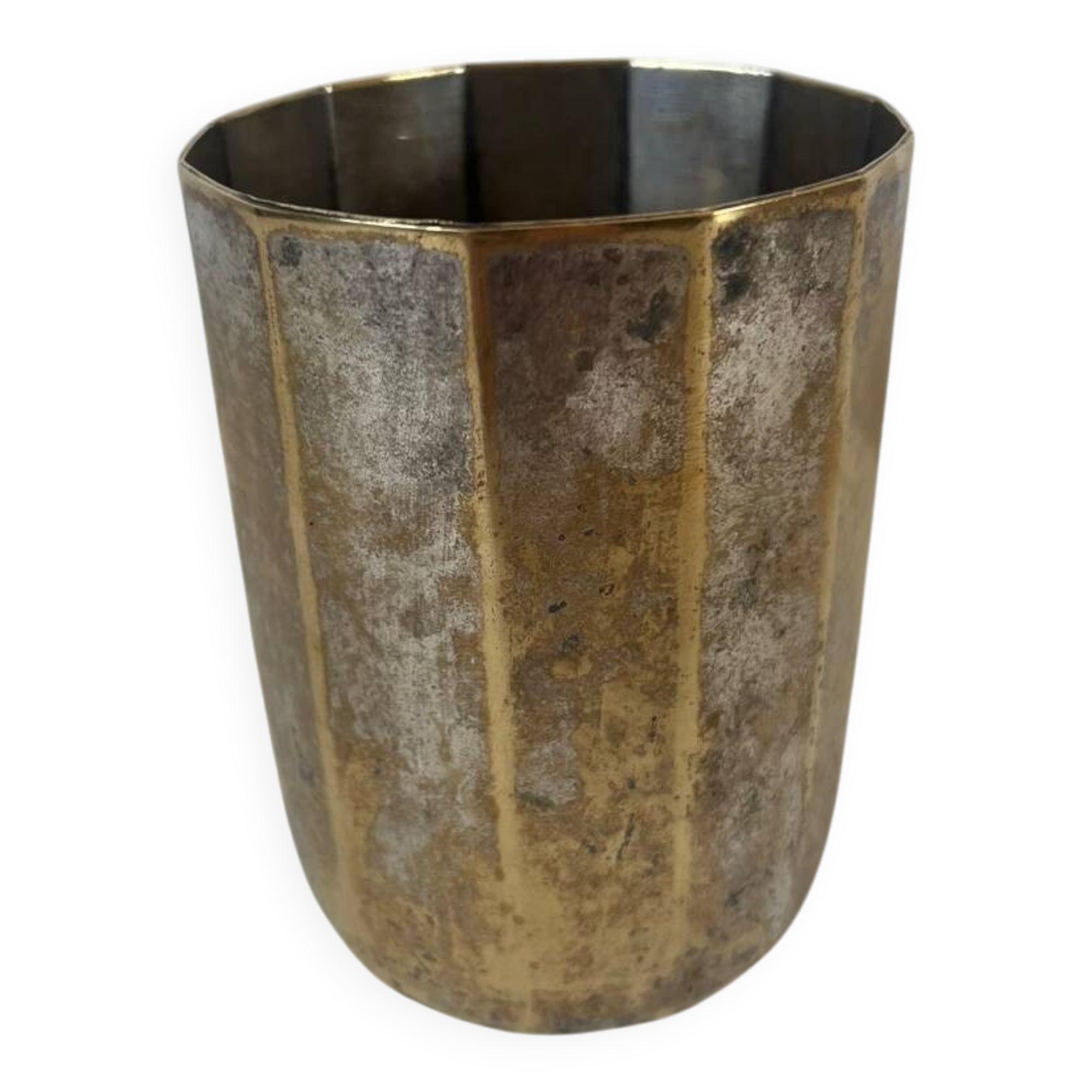 LeNôtre silver metal tumbler