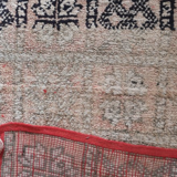Berber carpet with short hair type Moroccan Kilim