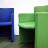 2 Chaises italiennes Fauteuil Centro Progetti Tecno Modèle S148
