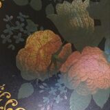 Napoleon III-style painted tole tray