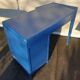 Art deco office blue roy 5 drawers