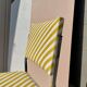 Reupholstered modernist chair