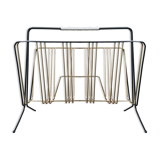 Review door metal black and gold