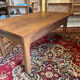 Table basse un tiroir bois vintage ep 50/60