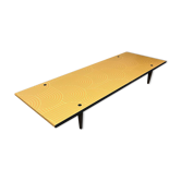 Low yellow coffe table
