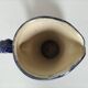 Earthenware pitcher with rustic floral decoration – 1950s-1970s