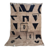 Mrirt handmade wool Berber rug 250 X 150 CM