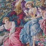 French wall tapestry Jacquard - La Filandiere