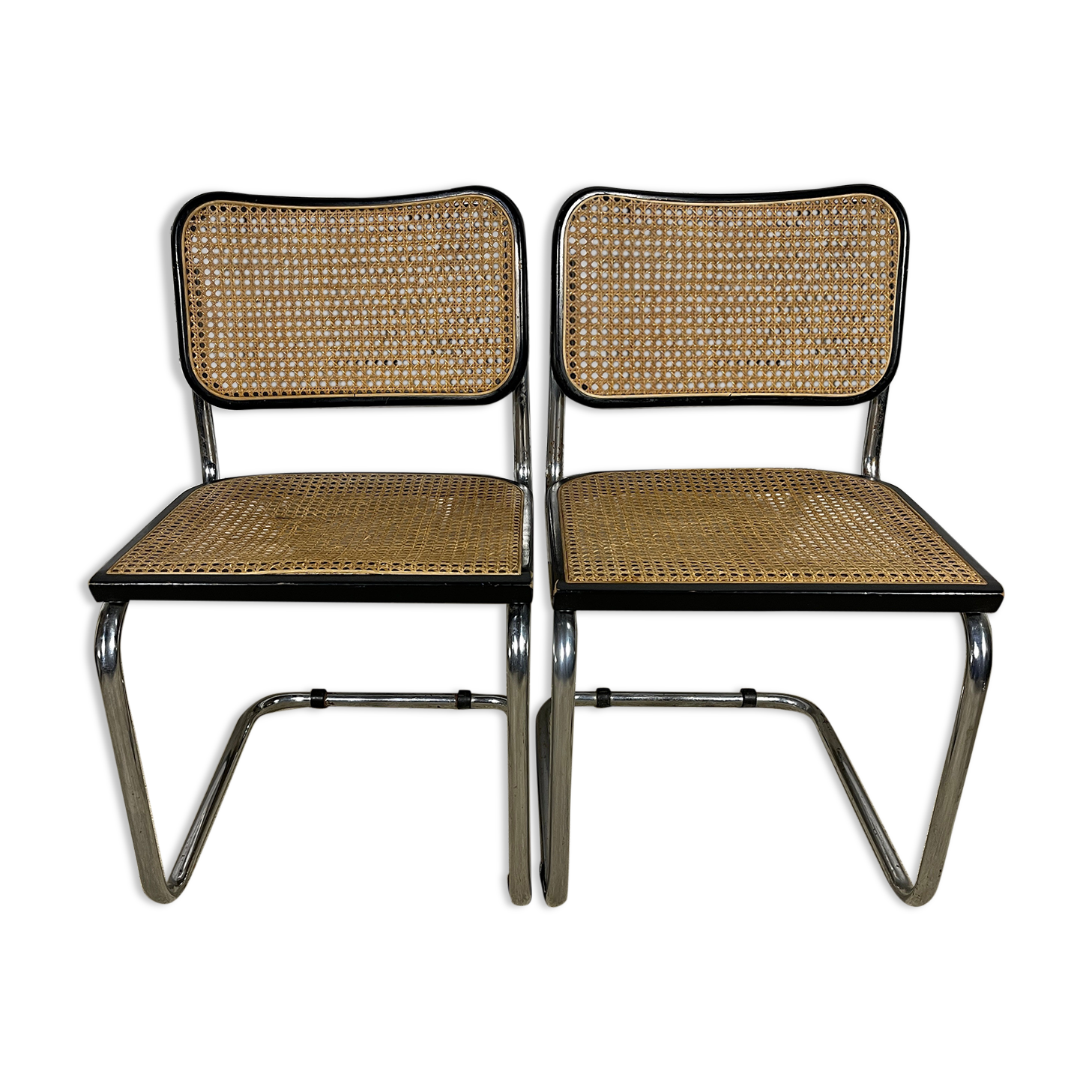 Pair of chairs Cesca B32 "Made in Italy"