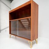 Danish vitrine cabinet 101 cm high, 1970’s