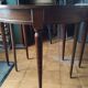 Half-moon table