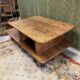 Vintage wood coffee table 50/60