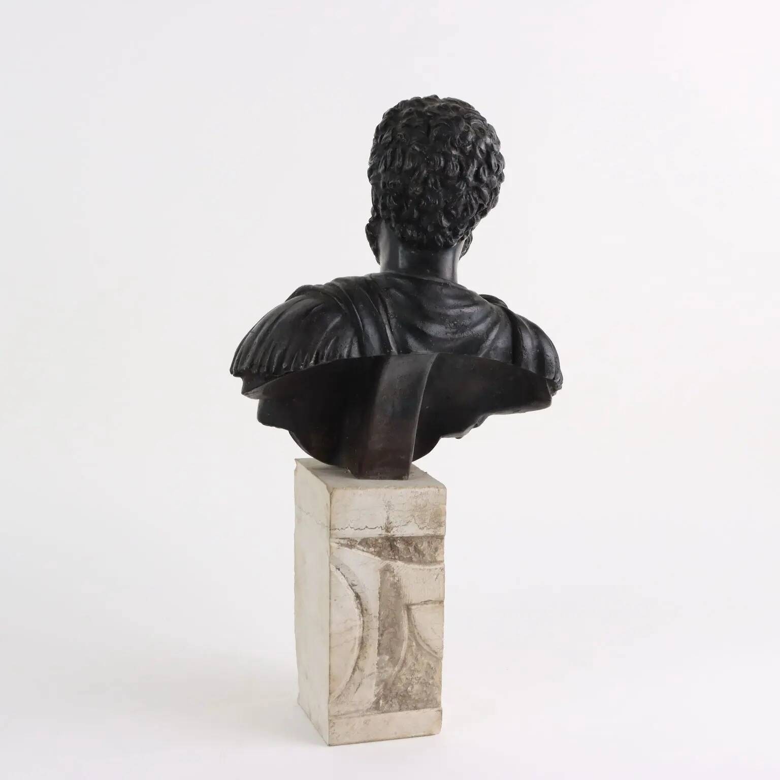 Ancient bronze sculpture of Marcus Aurelius, Chiurazzi Foundry Naples 1900s