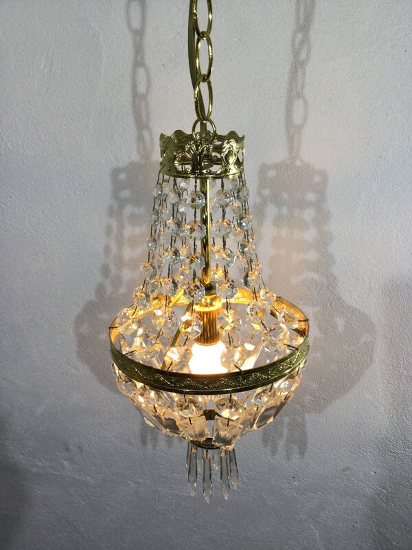 Lustre montgolfière à 1 lumière