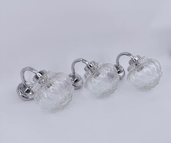 3 appliques vintage Bubble