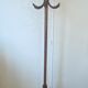Coat rack parrot wood curved