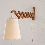 Vintage lamp with arm