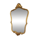 Antique Oval Wall Mirror Gold Louis XV Style Rocaille Rococo 78m