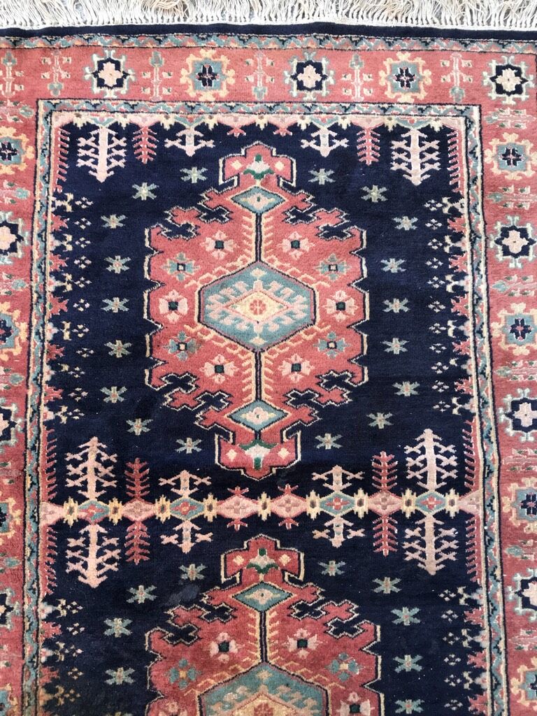 Former Pakistani oriental rug wool handmade 150x95cm