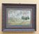 Framed countryside landscape, 19th century