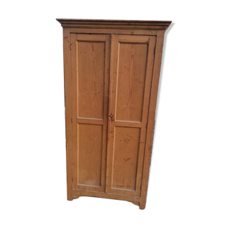 Old Parisian cabinet in fir