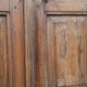 Large old wooden wardrobe