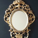 mirror gilded wood ItalyXVIII 33x45cm