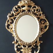 Miroir bois doré ItalieXVIIIe 33x45cm