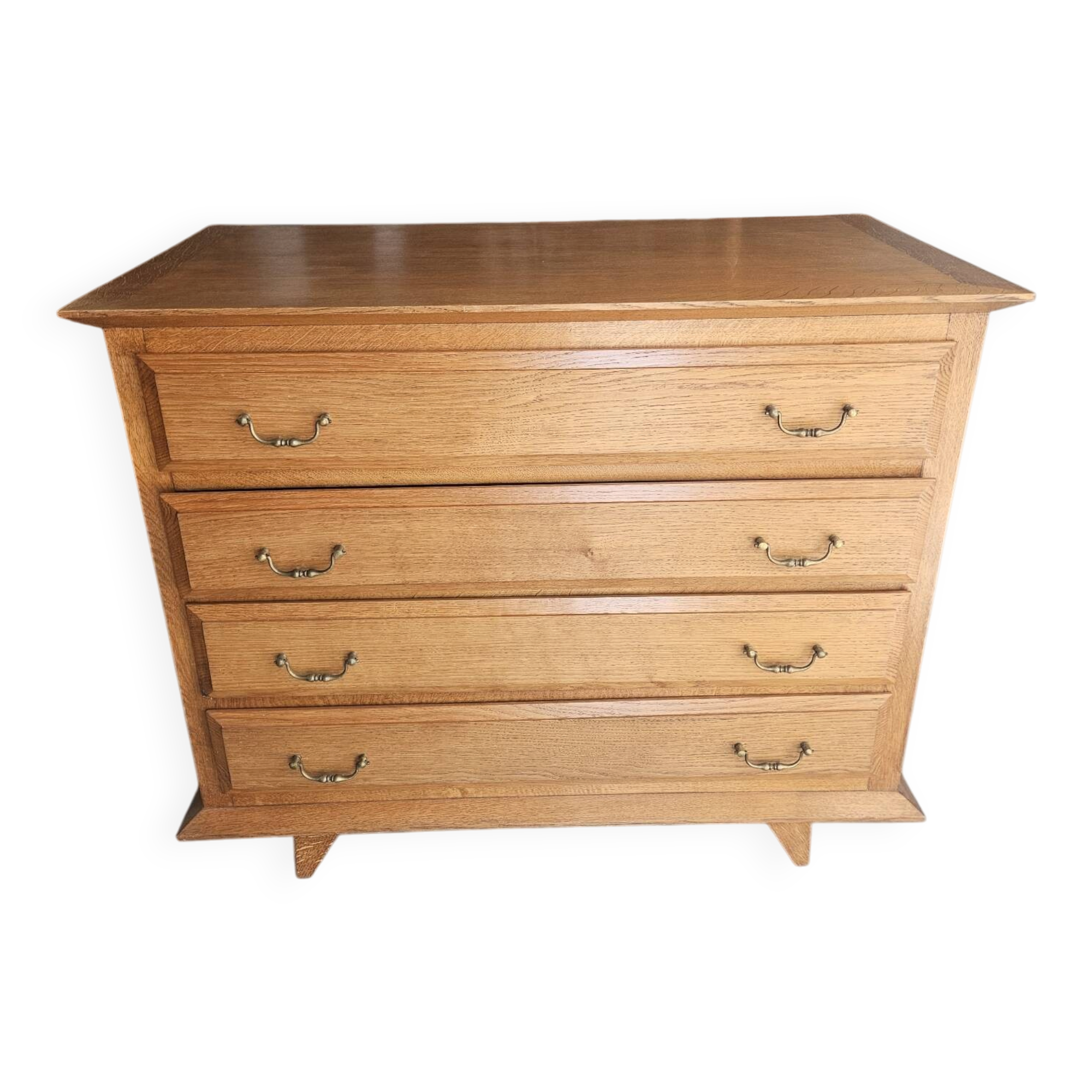 Antique wooden commode in Scandinavian style