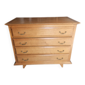 Antique wooden commode in Scandinavian style